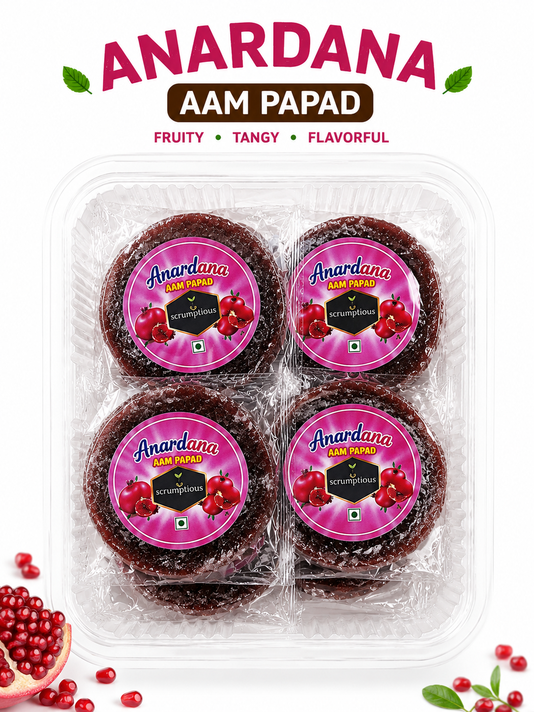 Amritsari Anardana Aam Papad | Pack of 12