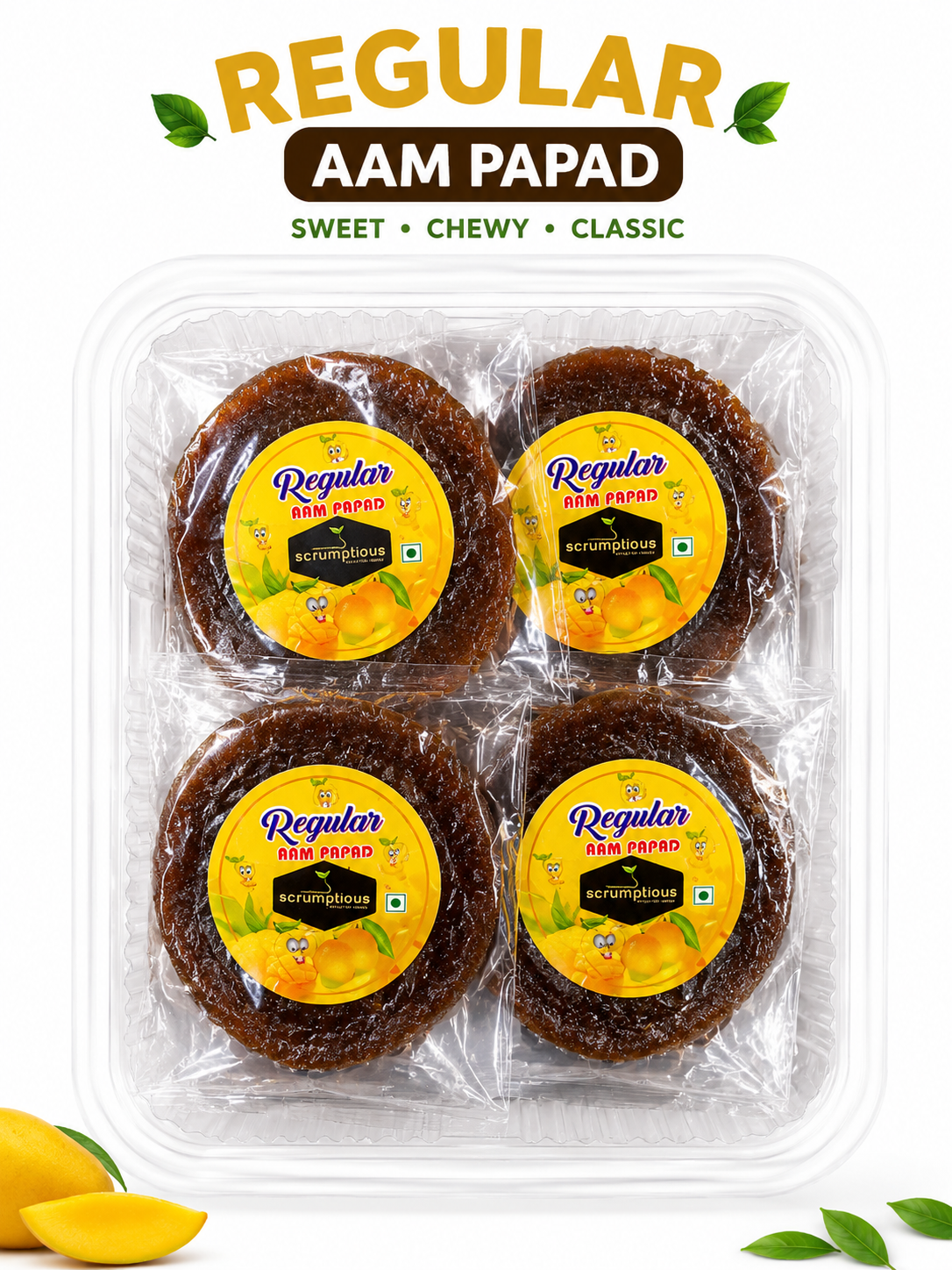 Amritsari Regular Aam Papad | Pack of 12