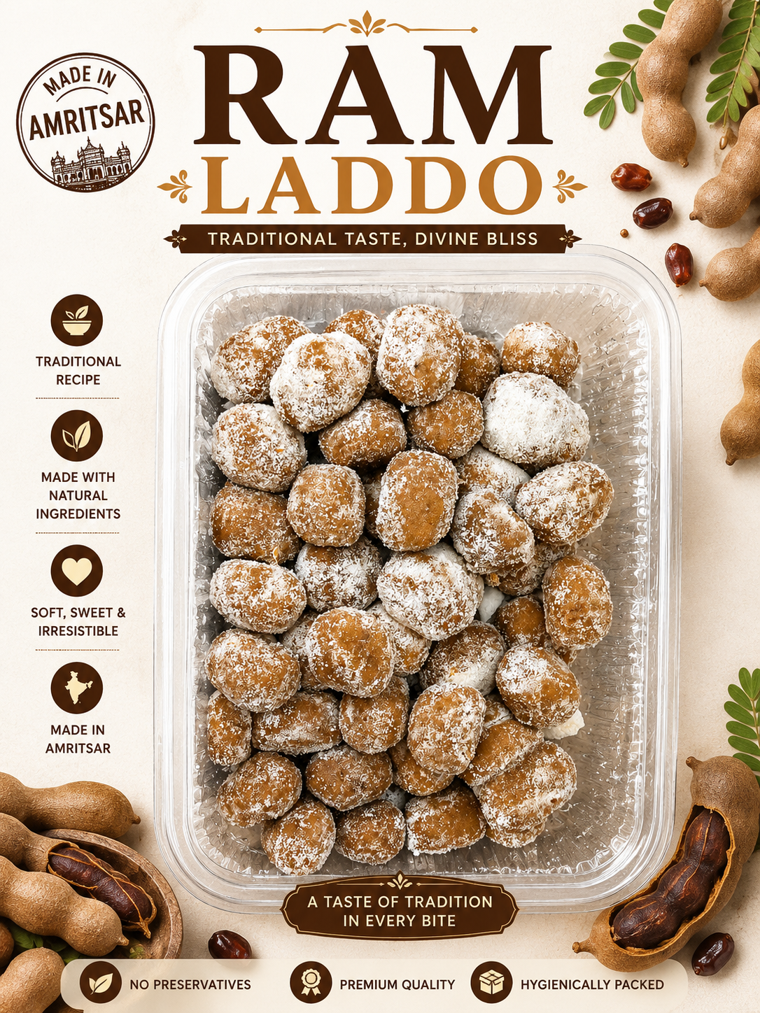 Amritsar Ram Laddo | 300g